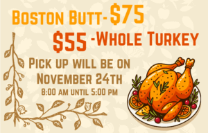 Turkey Smoke Fundraiser